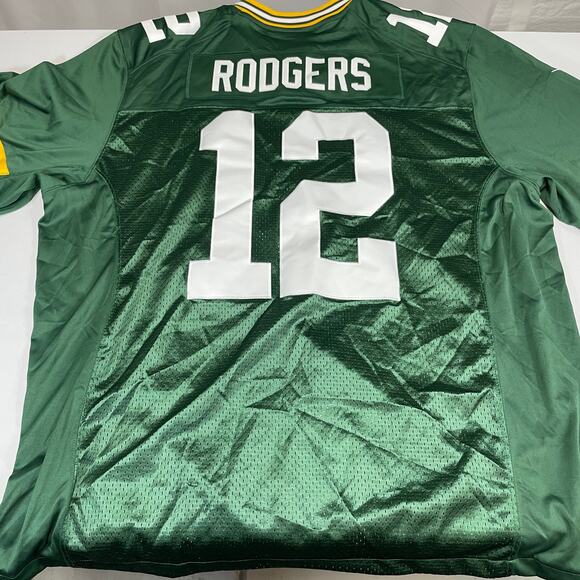 Aaron Rogers Green Bay Packers Nike Vapor Limited Jersey - Picture 2 of 6